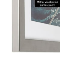 ArttoFrames Okvir za slike od nehrđajućeg čelika, srebrni okvir za poster MDF