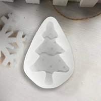 Yebay božićno drvce Fondant kalup čokoladni kalup silika gel xmas kutija za kolače kalup za ukrašavanje