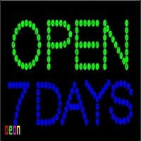 31 X17 Neon od strane Deon Open Days LED otvoreni znak W treptajući regulator